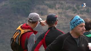 Trail des Forts  ils étaient de nombreux coureurs à venir reconnaître le parcours [upl. by Pirri]