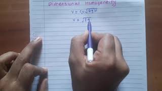 Dimensional Analysis Buckingham Pi Theorem Fluid Mechanics [upl. by Rubbico]