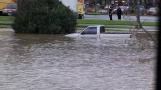 Raw Crazy Storm Flood Footage January 7th 8th 2009 Seattle Maple Valley Issaquah WA [upl. by Thorlay]