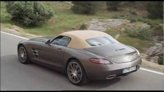 Mercedes 2012 SLS AMG Roadster Sound Trailer [upl. by Ozne]