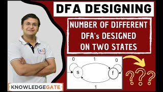 how many different dfa can be designed  TOC  THEORY OF COMPUTATION  AUTOMATA  part23 [upl. by Acirret]