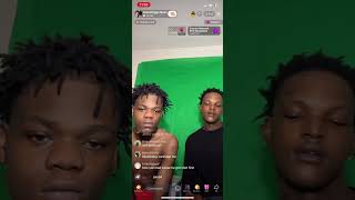 Grave Digga Quez says he 💀 he cousin over a black n mild on TikTok live😢 explore viralshorts [upl. by Ahker]