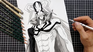 How to Draw Ichigo Vasto Lorde form  bleach  Easy Step by Step Drawing Tutorial [upl. by Ahsahs]