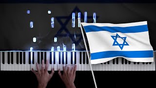 Hatikvah התקווה − National Anthem of Israel − Piano Cover  Sheet Music [upl. by Eatnom845]