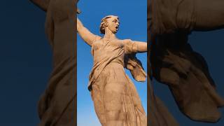 The Motherland Calls A Symbol of Courage by Yevgeny Vuchetich shorts statues [upl. by Iclehc]