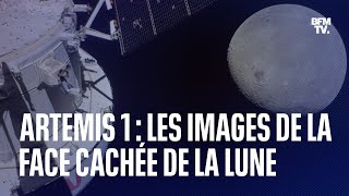 Les images impressionnantes de la face cachée de la Lune capturées par la capsule Orion [upl. by Underwood275]