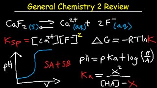 General Chemistry 2 Review Study Guide  IB AP amp College Chem Final Exam [upl. by Jervis]