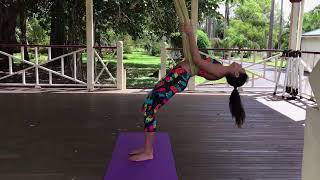 PINC Active Aerial Yoga Class by Rachael Attard [upl. by Yniffit]