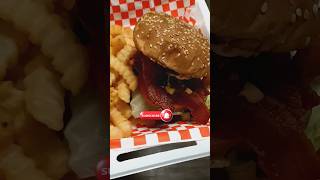 Eat at momamppops kitchen with us burgersyoutubeshortsfoodie [upl. by Dodi]