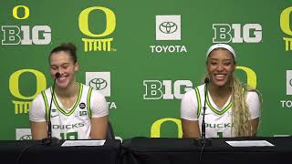 Peyton Scott amp Alexis Whitfield  Postgame  Cal Baptist [upl. by Swords919]