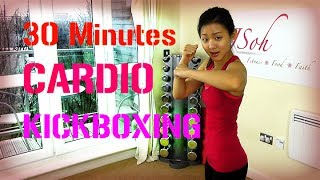 30 Minutes Cardio Kickboxing Burn 300 Calories [upl. by Inva688]