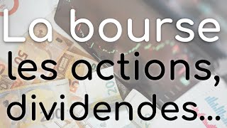 Bourse  action dividende plusvalue obligation bénéficeles bases de la finance 📈💼 [upl. by Peterec]