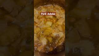 Pork Adobo  short video 61 everyone [upl. by Kirad]