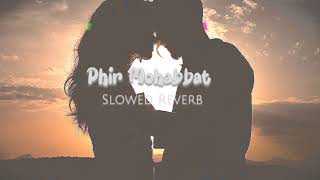 Phir Mohabbat  Slowed Reverb Song [upl. by Assirhc347]