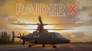 RAIDER X The Military Helicopter of the Future [upl. by Nylissej815]