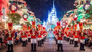 4K Once Upon a Christmastime Parade  2019 Mickeys Very Merry Christmas Party [upl. by Ellett]