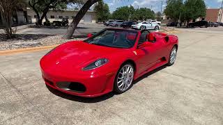 2008 Ferrari F430 spider Manual 6 speed Austin TX [upl. by Nosille]