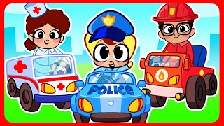 🚒 ¡El equipo de rescate está llegando 🚑 Canciones infantiles y rimas 🚒 [upl. by Irene]