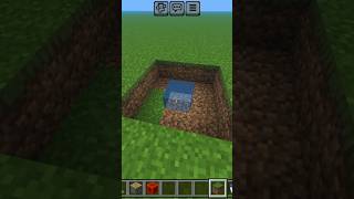 Minecraft new water block 😱😱😱minecraft shorts waterlogicwaterblock [upl. by Abdu]