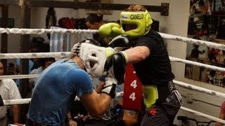 Saul Canelo Alvarez Sparring  Complete amp Unedited [upl. by Sinaj]