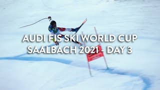 AUDI FIS Ski World Cup Saalbach 2021  Day 3 [upl. by Josefina]