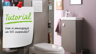 Tutorial VIDEO  Cum se amenajeaza un WC suspendat [upl. by Serdna235]