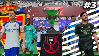 FINAL DE COPA DEL REY CONTRA EL REAL MADRID  RECONSTRUYENDO AL REAL ZARAGOZA EN FIFA 23 3 [upl. by Falo]