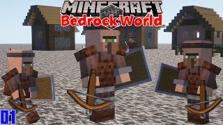 MinecraftBedrock world Ep01ពិភពមានតែបែតរុក [upl. by Chae138]