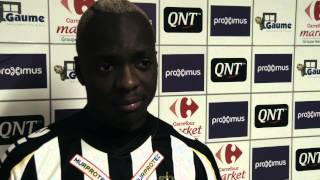 Neeskens Kebano après RCharleroi SC  KSC Lokeren [upl. by Spenser]