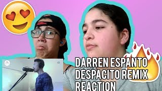 Darren Espanto  Despacito Remix Reaction [upl. by Alodie]