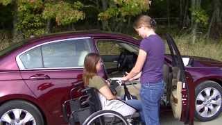 MultiLift and SpeedyBar Disability Patient Transfer Lift Honda Accord 2010 [upl. by Idette]