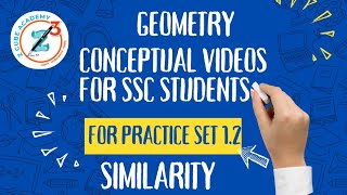 SSC  MAHARASHTRA BOARD  SIMILARITY PRACTICE SET 12 Concept Video [upl. by Cathrin841]