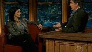 Gina Carano  Craig Ferguson Show 92908 HQ [upl. by Airdnat]