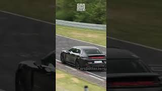 2024 Porsche Panamera Spied at the Nurburgring [upl. by Yleik]