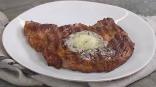 7 Steaks of Summer Certified Angus Beef Grilled Ribeye Steak with Herbed Butter Recipe [upl. by Jago63]