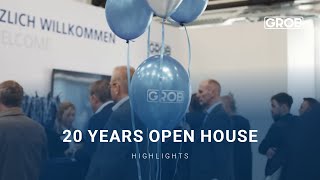 GROB – 20 YEARS OPEN HOUSE [upl. by Annecorinne]