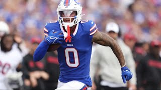 Keon Coleman 1st NFL Game Every Target Catch and Run Buffalo Bills vs Arizona Cardinals NFL 2024 [upl. by Isherwood307]