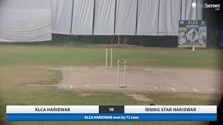 Live Cricket Match  RISING STAR HARIDWAR vs KLCA HARIDWAR  11Nov24 0900 AM 40 overs  4TH KISHO [upl. by Darcia212]