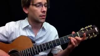 How to play quotBouree in E Minorquot by Bach fingerstyle guitar lesson [upl. by Eceinert]