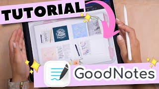 TUTORIAL de GOODNOTES Los secretos de una AGENDA DIGITAL😱 [upl. by Nordine]