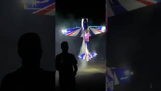 Sylvain Pasini Extra EF Night fly 🫣avionrc extremeflight fly show modelismerc rcplane extra [upl. by Airres808]