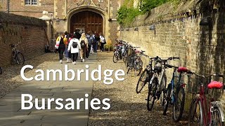 Bursaries at Cambridge University [upl. by Icam129]