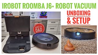 Unboxing Setup and How to Connect the iRobot Roomba j6 SelfEmptying Robot Vacuum to Your Phone [upl. by Karlik]