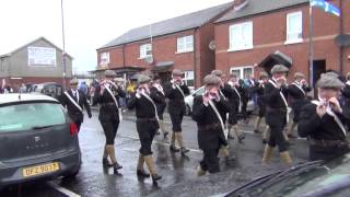 UVF Regimental Band  Memorial Parade East Belfast 2013 [upl. by Garwood]