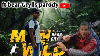 ftMANvsWILD parody 😝😝   part 1  l KASHIMPURCOMEDIANBOYS [upl. by Ekez]