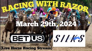 LIVE Horse Racing action handicapping Aqueduct Gulfstream Park Tampa Bay Downs and more [upl. by Haek921]