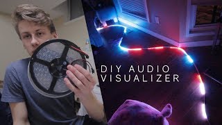 DIY LED Music Visualizer  RealTime Animations Arduino [upl. by Dode]