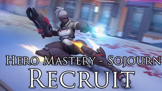 Overwatch Hero Mastery Sojourn  Recruit Perfect Score 5 Stars [upl. by Isawk]