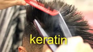 طريقة عمل كيراتين للرجال keratin brazilian How Keratin works for men keratin 2020 [upl. by Enahsed794]