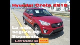 Prueba Hyundai Creta GLS Manual 2018  La más segura y equipada del segmento [upl. by Bensen189]